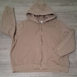 H&M Beige Casual Hoodie